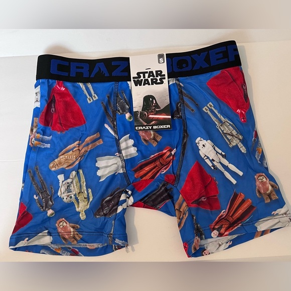 StarWars Men’s Boxers by Crazy Boxer Sz Small (28-30) NWT - Picture 4 of 11